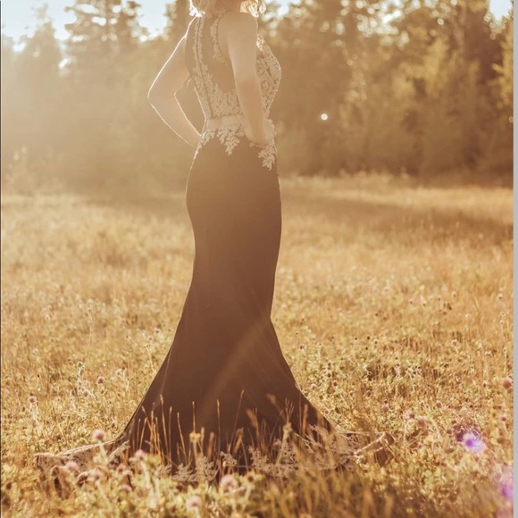 Two Piece Prom dress - Picture 2 of 5